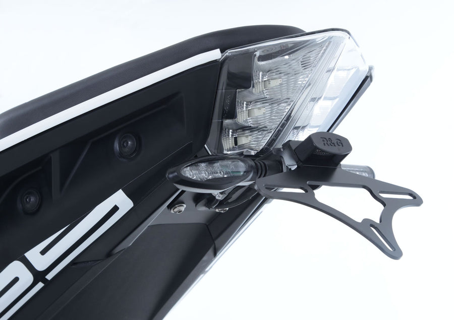 Ktm 390 DUKE ABS [2017-2021] - Kennzeichenhalter Schwarz KTM Duke