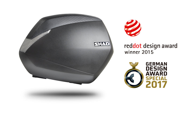 Kymco Ak 550 [SHAD] - SH36 Seitenkoffer Carbon