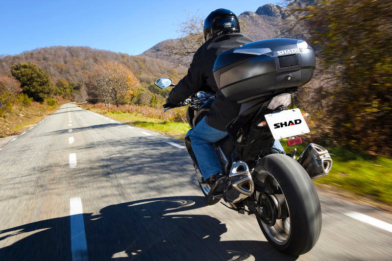 Kawasaki J 125 [SHAD] - SH48DG Top Case - Dark Grey/Black