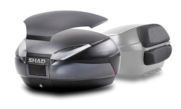 Honda Nsc 110 [SHAD] - SH48 DG Top Case + Backrest Dark Gray