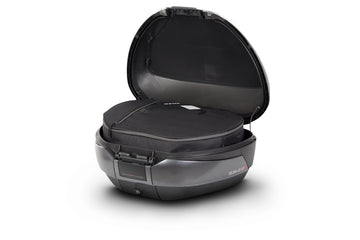 Honda Sh 300 [SHAD] - SH48 DG Top Case + Rückenlehne Dunkelgrau - 0