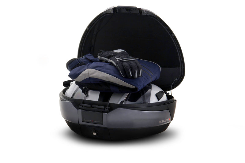 Kymco Agility 125 [SHAD] - SH48 DG Top Case + Backrest Dark Gray