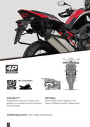 Suzuki V-Strom 1000 Abs [SHAD] - 4P systeemmontageset (zijkant)