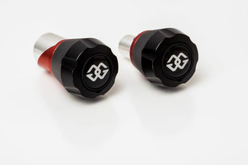 Suzuki Gsf 1250 [GILLES] - GTA Fork and swingarm protection (wheel axle) Black/Red Suzuki GSF1250 Bandit
