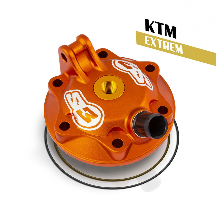 KTM 300 EXC [2014-2016] - Extreme Enduro Zylinderkopf & Insert Kit Niedrige Kompression Orange KTM