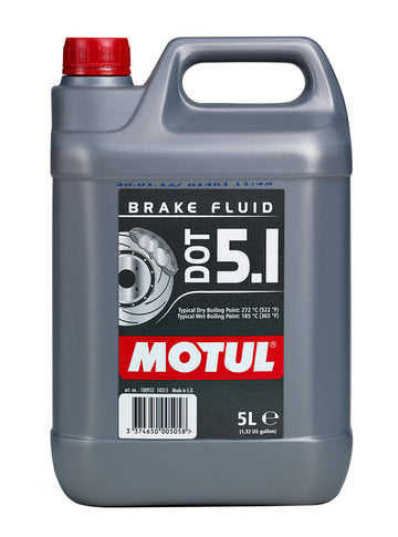 DOT 5.1 Remvloeistof 5l voor motorfietsen [Motul]