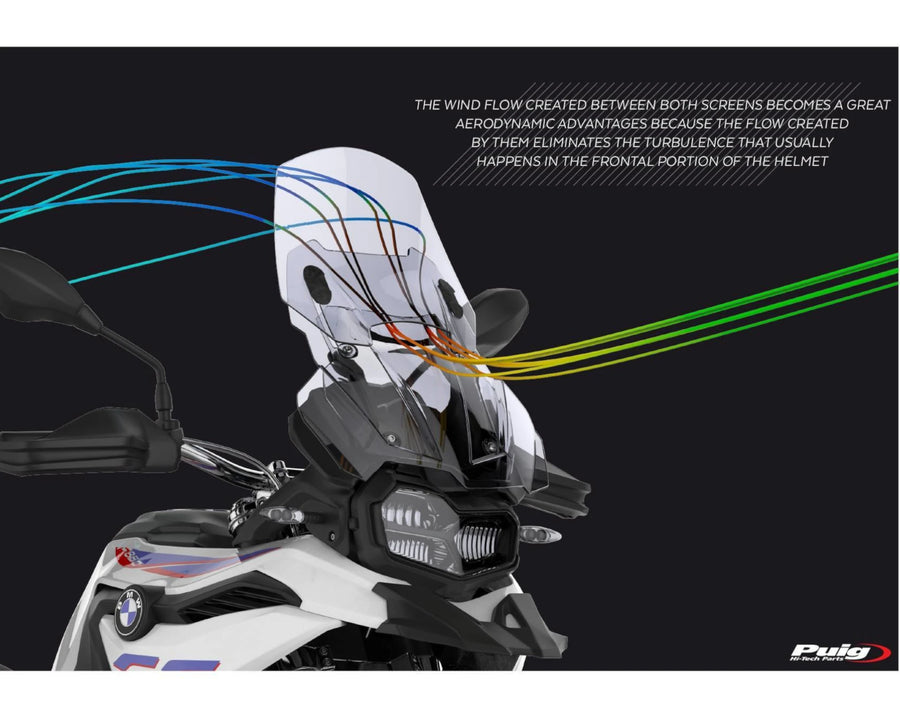 BMW F 800 GS [2025] – Verstelbare voorruit – zwaar getint