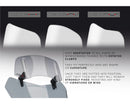 KTM 890 SMT [2025] – Spoilerscherm 2.0 Clip-on – Transparant-11