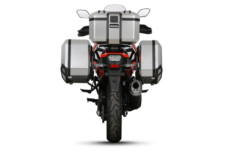 Suzuki V Strom [SHAD] - 4P systeemmontageset (zijkant) - Suzuki