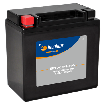 Suzuki Dr 800 S Big [TECNIUM] - Wartungsfreie Batterie Werkseitig aktiviert - BTX14