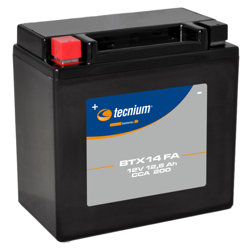 Kawasaki Gtr 1400 [TECNIUM] - Wartungsfreie Batterie Werkseitig aktiviert - BTX14
