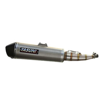 Kawasaki J 125 [YASUNI] - Vervangingsdemper - aluminiumlook titanium/ABS