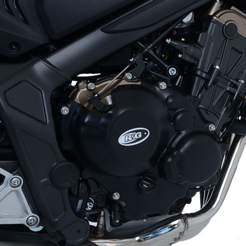 Honda CBR 650 R [2024-2026] - Race Series Left Engine Case Cover Protector - Black Honda CB650R/CBR650R
