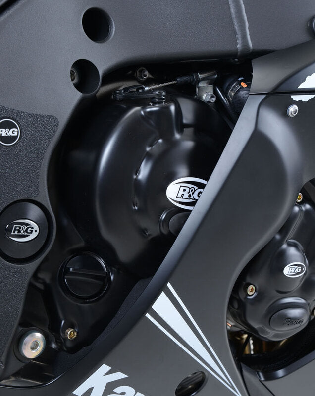 Kawasaki NINJA ZX-10 R ABS SPECIAL EDITION ZX1000K [2015] - Race Series Engine Case Cover Protector - Black Kawasaki ZX-10R/RR