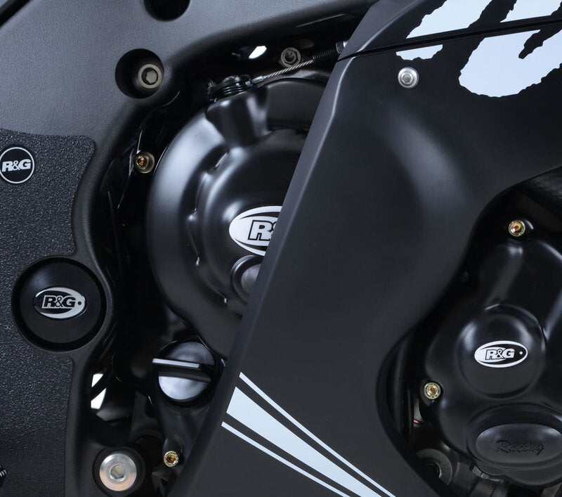 Kawasaki NINJA ZX-10 R ABS ZX1000S [2016-2018] - Race Series Engine Case Cover Protector - Black Kawasaki ZX-10R/RR