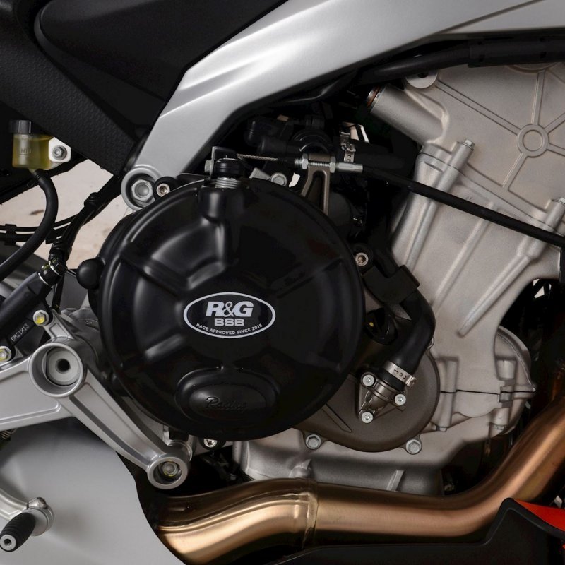 Aprilia RS 660 FACTORY [2025-2026] - Race Series Motorgehäusedeckelschutz - Schwarz Aprilia