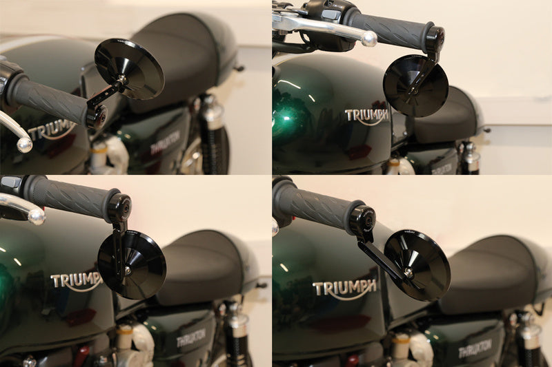 Moto Guzzi V85 TT V85TT [Highsider] - handlebar ditch mirror