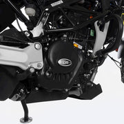 Ktm RC 125 ABS [2022-2026] - Race Series rechter carterdekselbeschermer (koppeling) - Zwart Husqvarna Svartpilen 125