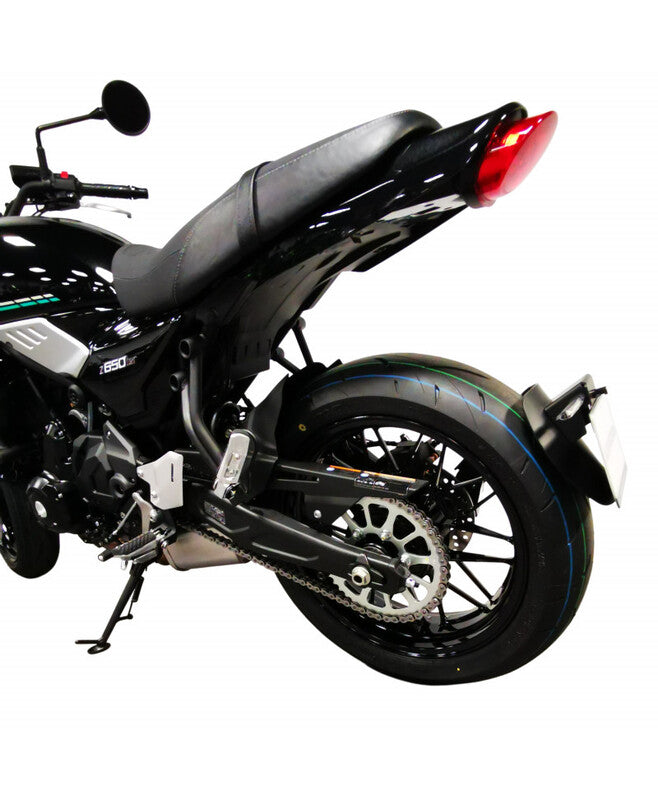 Kawasaki Z 650 [ACCESS DESIGN] - ''Wiel gemonteerd'' Kentekenplaathouder - Zwart Kawasaki Z650RS