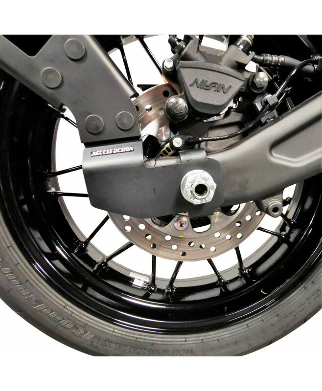 Kawasaki Z 650 [ACCESS DESIGN] - ''Wiel gemonteerd'' Kentekenplaathouder - Zwart Kawasaki Z650RS