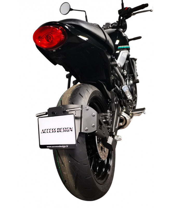 Kawasaki Z 650 [ACCESS DESIGN] - ''Wiel gemonteerd'' Kentekenplaathouder - Zwart Kawasaki Z650RS