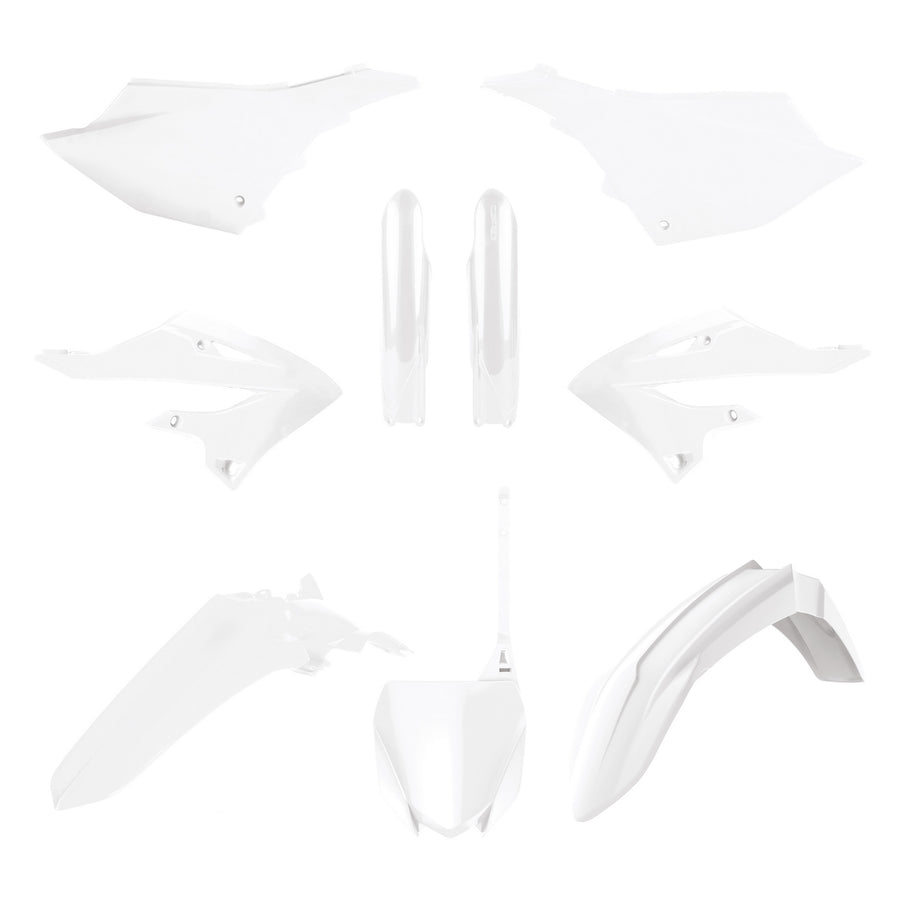 YAMAHA YZ 250 [2024-2027] - Plastik-Kit Weiß Yamaha YZ125/250