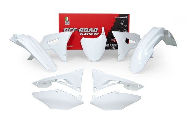 Honda CRF 450 RX Enduro (PE 07) [2021-2022] - Revolution Plastic Kit White Honda CRF