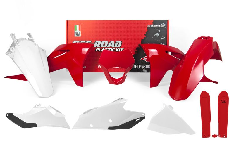 GAS GAS EC 250 [2021-2023] - Plastic Kit Red/White GasGas EC/EC-F