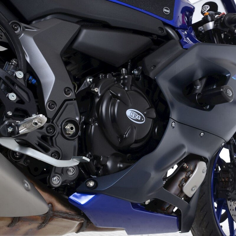 Yamaha MT-07 [2023] - Race Series Rechter Carterdekselbeschermer (ontsteking) - Zwart