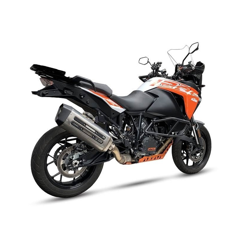 Ktm Super Adventure 1290 [IXIL] - MXT silencer stainless steel / end cap black - EM3089SS