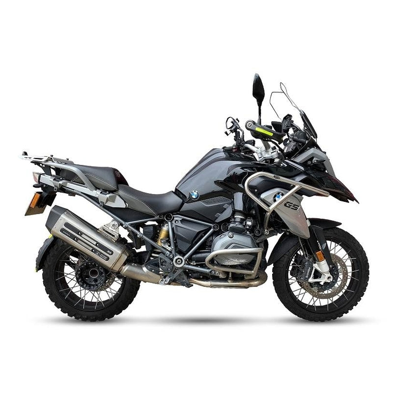 Bmw R 1250 Gs Adventure [IXIL] - MXT Endtopf Edelstahl / Endkappe schwarz - EB5095SS