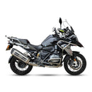 Bmw R 1250 Gs Adventure [IXIL] - MXT Endtopf Edelstahl / Endkappe schwarz - EB5095SS-2