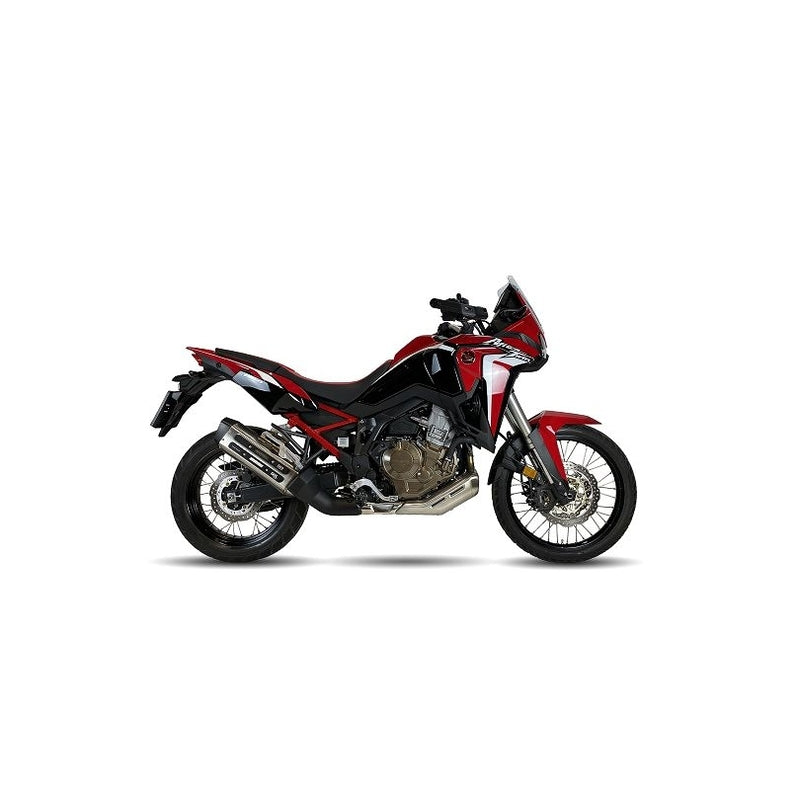 Honda Crf 1100 L At Adv Sp [IXIL] - MXT Endtopf Edelstahl / Endkappe schwarz - EH6046SS