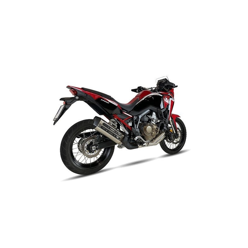 Honda Crf 1100 L At Adv Sp [IXIL] - MXT Endtopf Edelstahl / Endkappe schwarz - EH6046SS