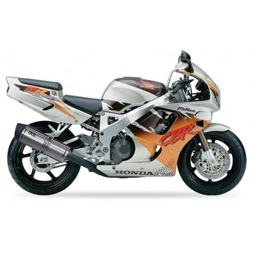 Honda Cbr 900 [IXIL] - Hexoval silencer stainless steel black / end cap stainless steel black - OH6081VSE - 0