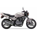 Kawasaki Er 5 [IXIL] - Zeskantige uitlaatdemper RVS / eindkap RVS zwart - OK7031VSE