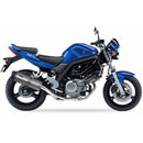 Suzuki SV 650 S [2004-2008] - Hexoval end pot stainless steel / end cap stainless steel black - OS8254VSE
