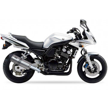 Yamaha 600 Fazer [IXIL] - Zeskantige uitlaatdemper RVS / eindkap RVS zwart - OY9063VSE