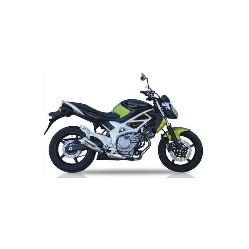 Suzuki Gladius 650 [IXIL] - Hyperlow uitlaat RVS / eindkap aluminium - XS8358V