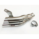 Suzuki Gladius 650 [IXIL] - Hyperlow uitlaat RVS / eindkap aluminium - XS8358V