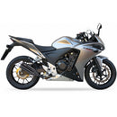 Honda CBR 500 R ABS PC44 [2013-2015] - Hyperlow demper RVS zwart / eindkap aluminium - XH6333XB