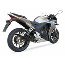 Honda CBR 500 R ABS PC44 [2013-2015] - Hyperlow demper RVS zwart / eindkap aluminium - XH6333XB