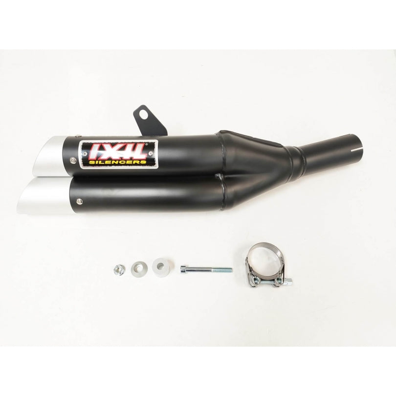 Honda CBR 500 R ABS PC44 [2013-2015] - Hyperlow demper RVS zwart / eindkap aluminium - XH6333XB
