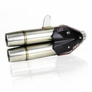 Kymco Ak 550 [IXIL] - L5X Komplettanlage Edelstahl poliert / Edelstahl poliert - XK0350XS