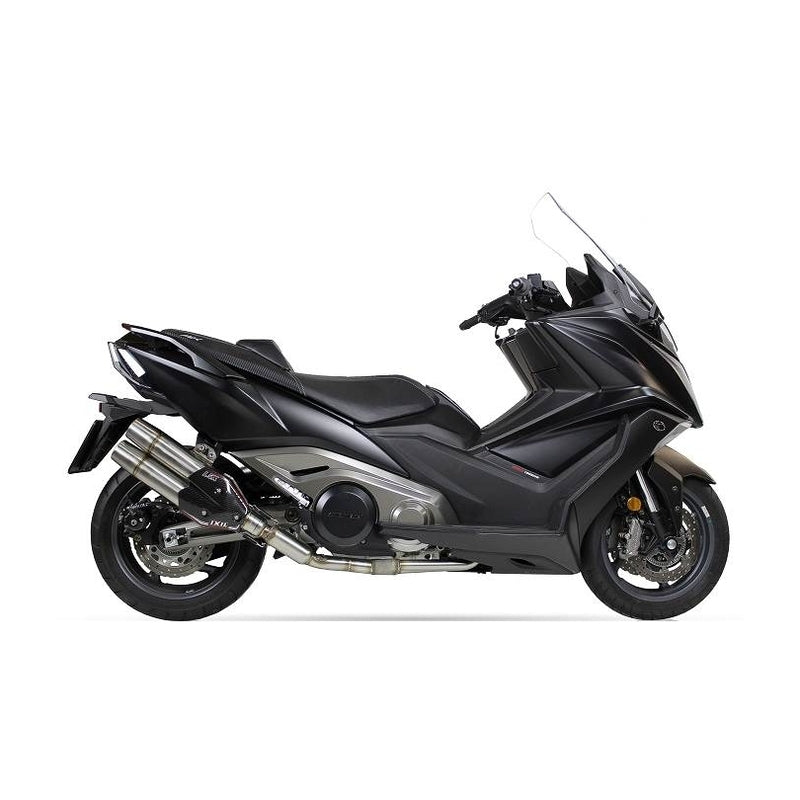 Kymco Ak 550 [IXIL] - L5X Komplettanlage Edelstahl poliert / Edelstahl poliert - XK0350XS