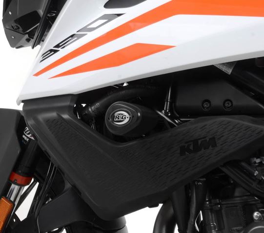 Ktm 390 ADVENTURE SW [2023-2024] - Aero-crashpads - Oranje KTM 390 Adventure