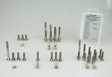 KTM 125 SX [2016-2022] - Engine Screw Kit Titanium 42 Screws