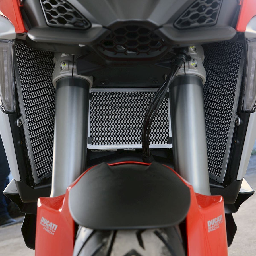 Ducati Multistrada V4 Rally [2023-2024] - Kühlerschutzgitter Rot - Ducati Multistrada V4S