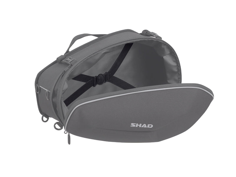 Cf Moto 700 Cl X Heritage [SHAD] - E48 erweiterbare Satteltaschen Schwarz - 46/58L