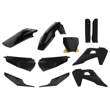 HUSQVARNA TC 125 [2019-2022] - Plastik-Kit Schwarz